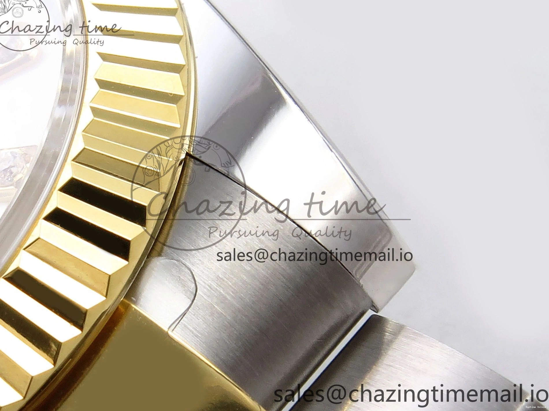 0117 DateJust 41 SS YG ARF 1:1 Best Edition 904L Steel White MOP Dial on Oyster Bracelet SH Sporty 1257